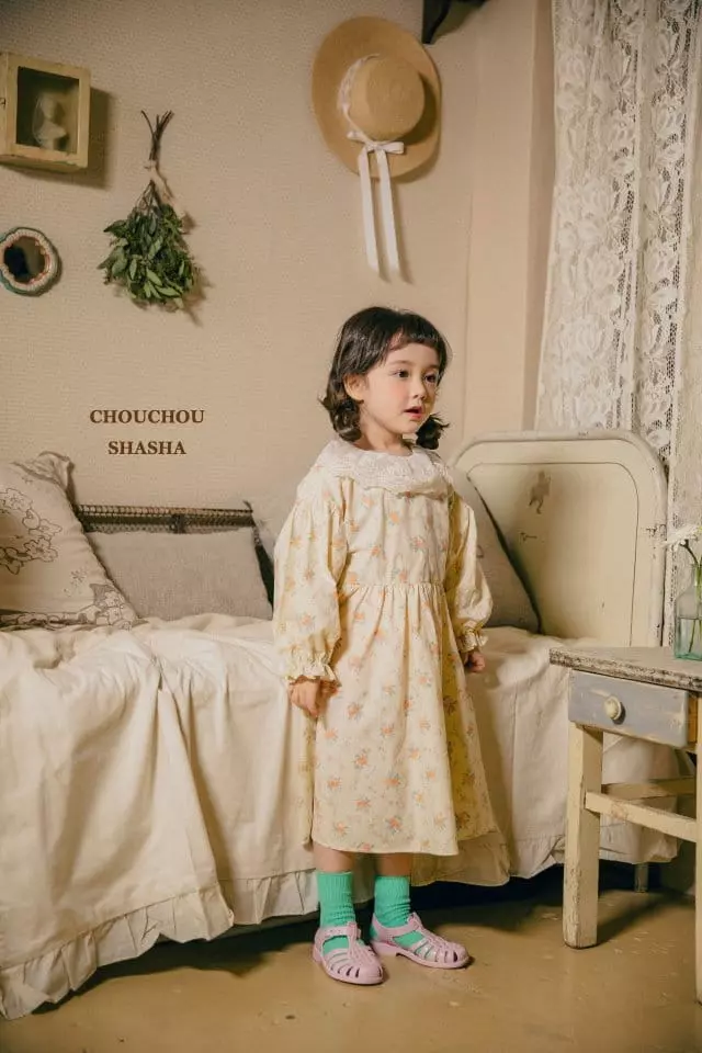 Chouchou Shasha - Korean Children Fashion - #childofig - Helen One-piece - 7