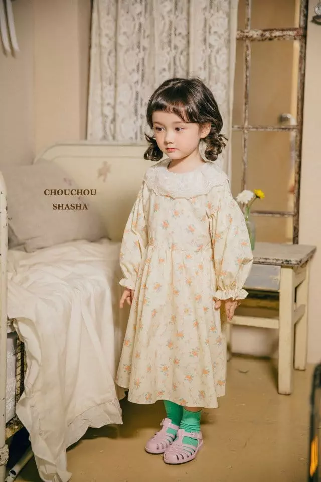 Chouchou Shasha - Korean Children Fashion - #childofig - Helen One-piece - 8