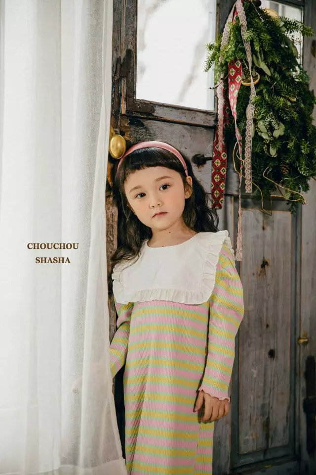 Chouchou Shasha - Korean Children Fashion - #prettylittlegirls - Sailor One-piece - 4