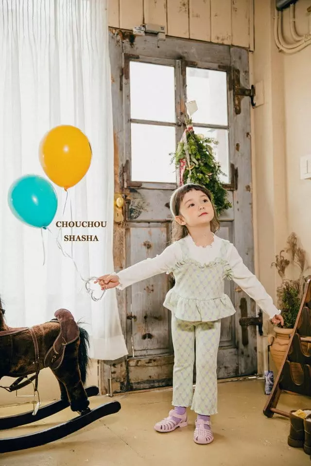 Chouchou Shasha - Korean Children Fashion - #childofig - Basic Rib Tee - 9