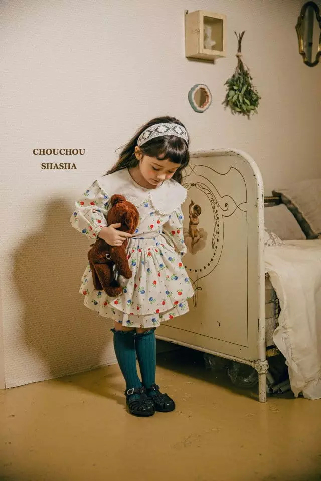 Chouchou Shasha - Korean Children Fashion - #childrensboutique - Rose Skirt - 10