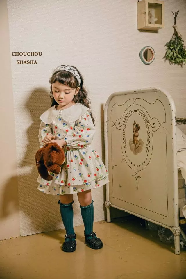 Chouchou Shasha - Korean Children Fashion - #designkidswear - Rose Skirt - 11