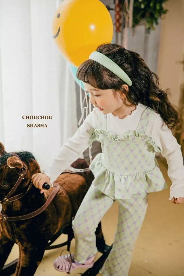 Chouchou Shasha - Korean Children Fashion - #designkidswear - Basic Rib Tee - 11