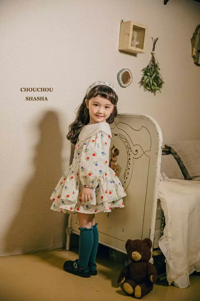 Chouchou Shasha - Korean Children Fashion - #discoveringself - Rose Skirt - 12