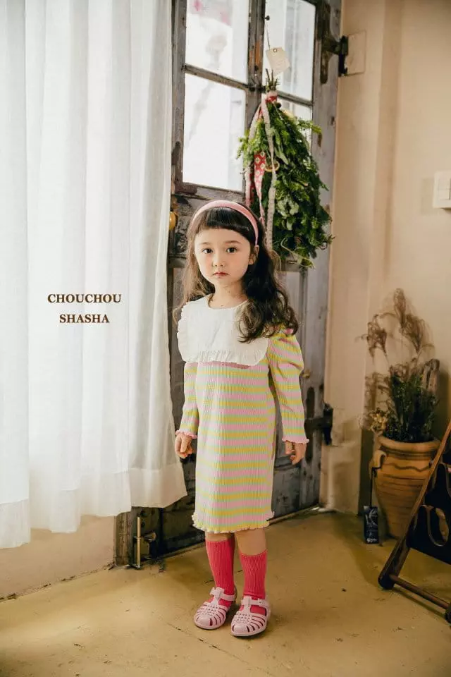 Chouchou Shasha - Korean Children Fashion - #fashionkids - Sailor One-piece - 9