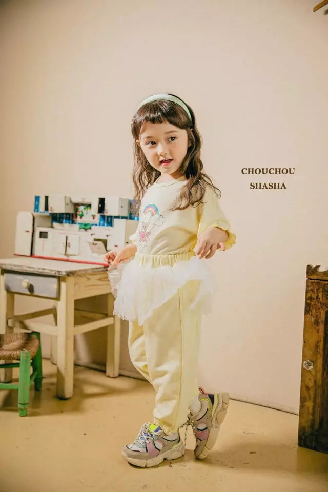 Chouchou Shasha - Korean Children Fashion - #fashionkids - Tutu Jogger Pants - 2