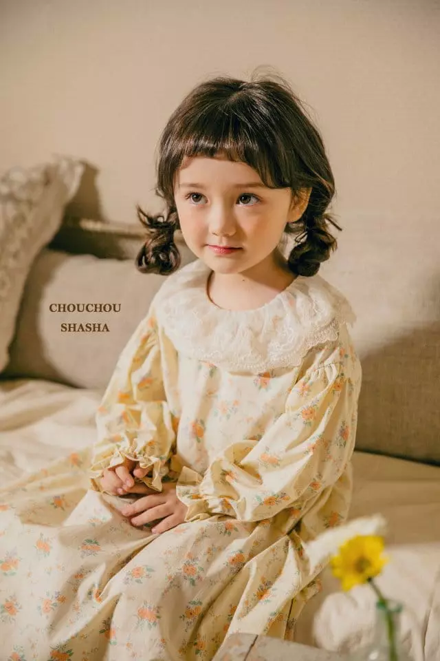 Chouchou Shasha - Korean Children Fashion - #kidzfashiontrend - Helen One-piece