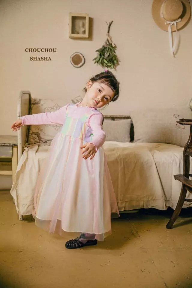 Chouchou Shasha - Korean Children Fashion - #littlefashionista - Marcaroon One-piece