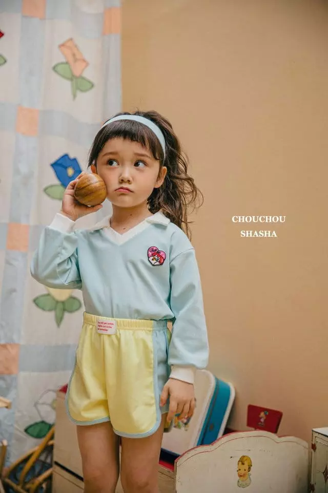 Chouchou Shasha - Korean Children Fashion - #magicofchildhood - Call Me Collar Tee - 7
