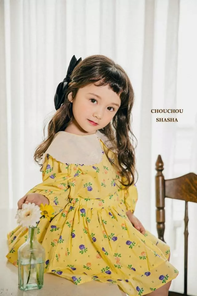 Chouchou Shasha - Korean Children Fashion - #minifashionista - Rose Blouse - 7