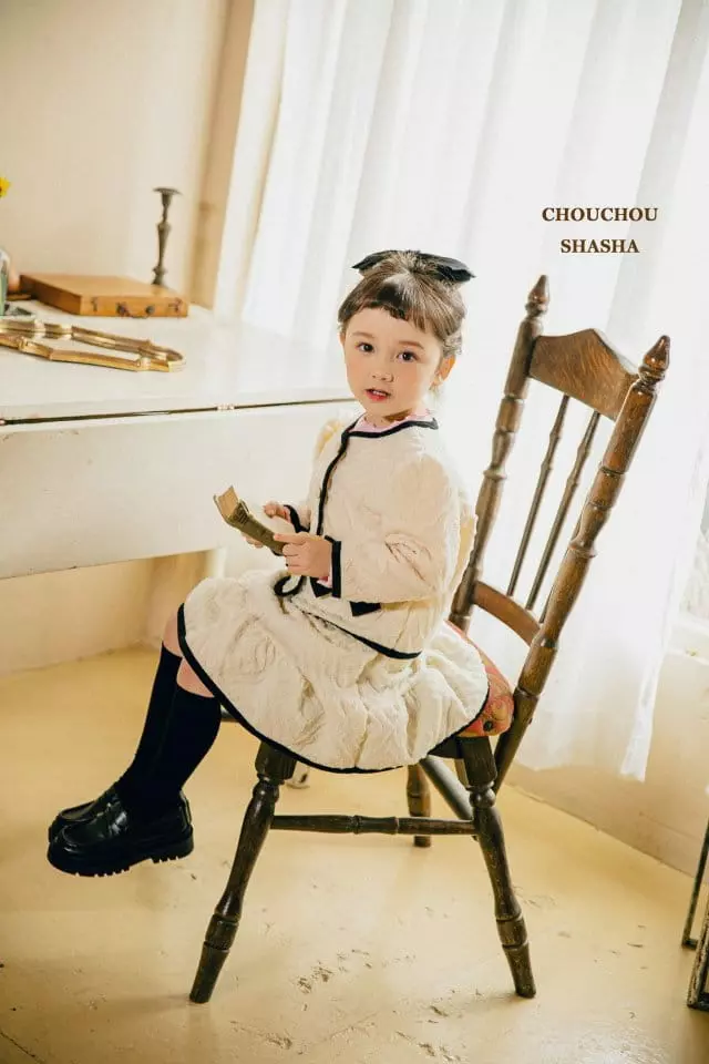 Chouchou Shasha - Korean Children Fashion - #prettylittlegirls - Jennie Top Bottom Set - 12