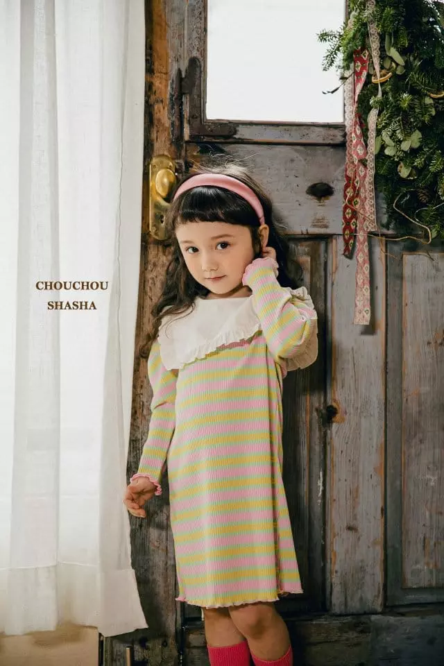 Chouchou Shasha - Korean Children Fashion - #prettylittlegirls - Sailor One-piece - 3