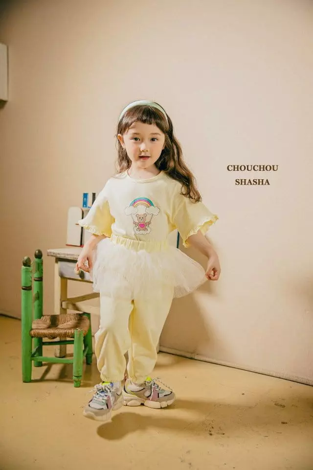 Chouchou Shasha - Korean Children Fashion - #prettylittlegirls - Bear Tee - 11