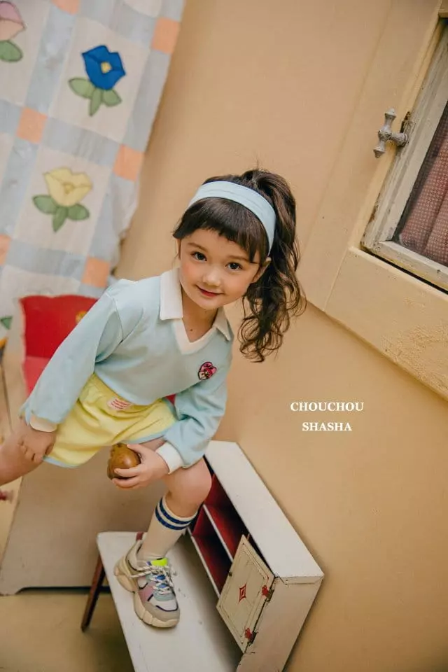 Chouchou Shasha - Korean Children Fashion - #prettylittlegirls - Call Me Collar Tee - 9