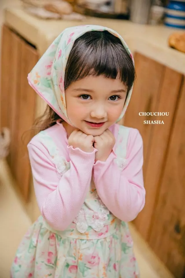 Chouchou Shasha - Korean Children Fashion - #prettylittlegirls - Basic Rib Tee - 5