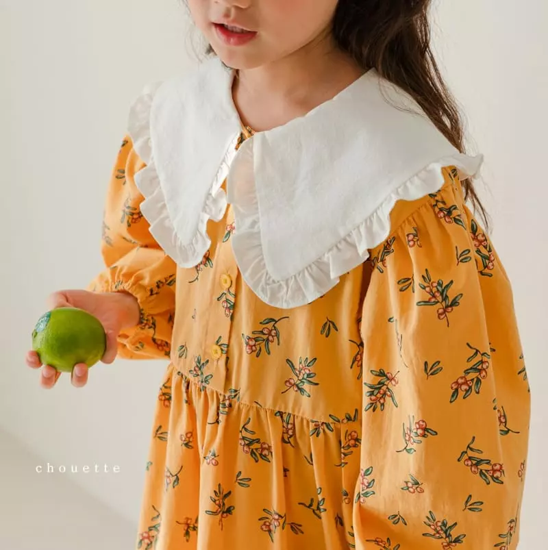 Chouette - Korean Children Fashion - #childofig - Ruffle One-piece - 7