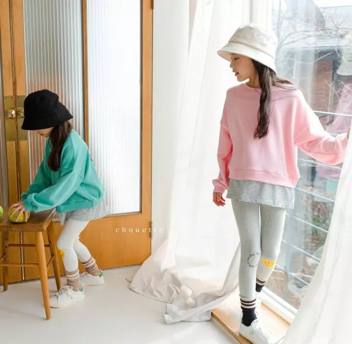 Chouette - Korean Children Fashion - #childofig - Flower Smile Sweatshirt - 2
