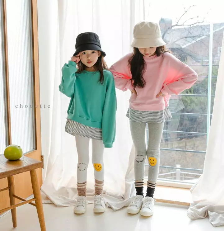 Chouette - Korean Children Fashion - #childrensboutique - Flower Smile Sweatshirt - 3