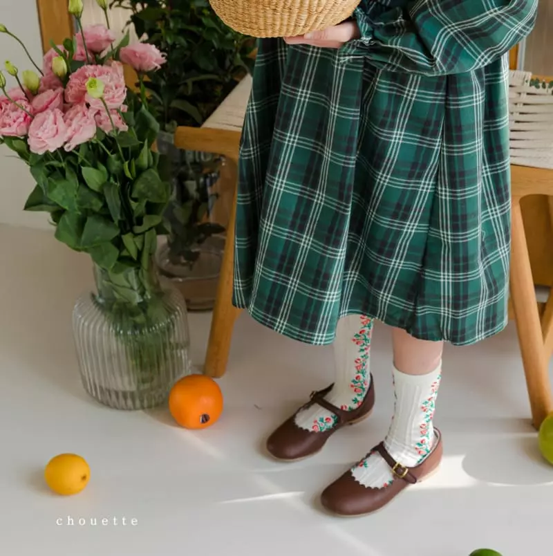 Chouette - Korean Children Fashion - #designkidswear - Girl Embroidery One-piece - 8