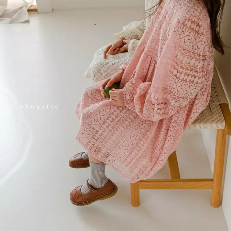 Chouette - Korean Children Fashion - #discoveringself - Navi Lace One-piece - 8