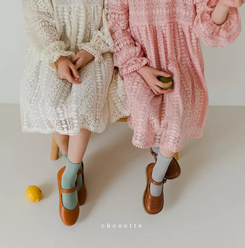 Chouette - Korean Children Fashion - #fashionkids - Navi Lace One-piece - 9