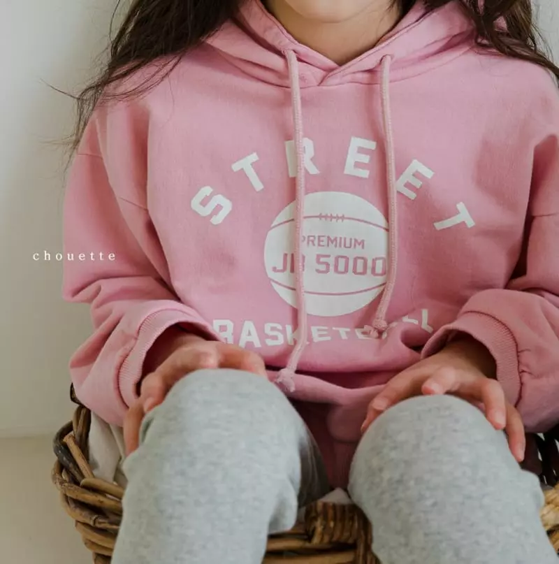 Chouette - Korean Children Fashion - #fashionkids - Basketball Hoody Tee - 7