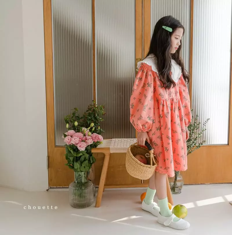 Chouette - Korean Children Fashion - #magicofchildhood - Ruffle One-piece - 3