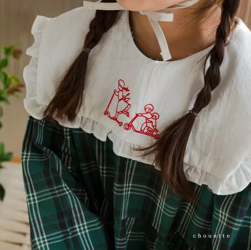 Chouette - Korean Children Fashion - #minifashionista - Girl Embroidery One-piece - 3