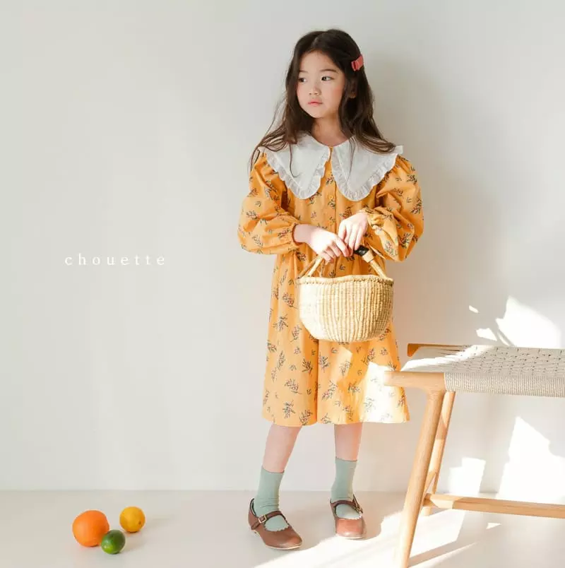 Chouette - Korean Children Fashion - #prettylittlegirls - Ruffle One-piece - 5