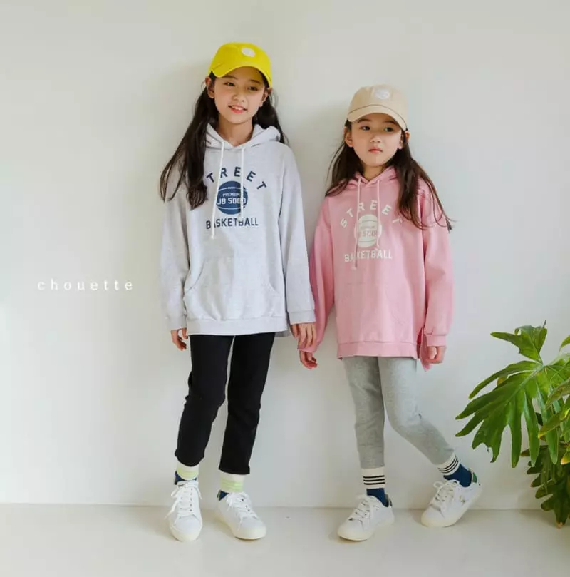 Chouette - Korean Children Fashion - #prettylittlegirls - Basketball Hoody Tee