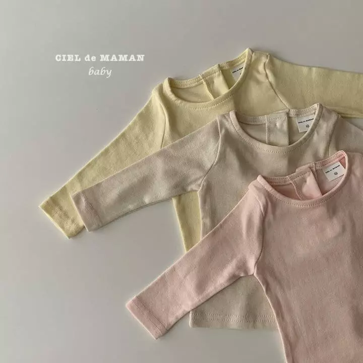 Ciel De Maman - Korean Baby Fashion - #babyboutique - Spring Cotton Tee