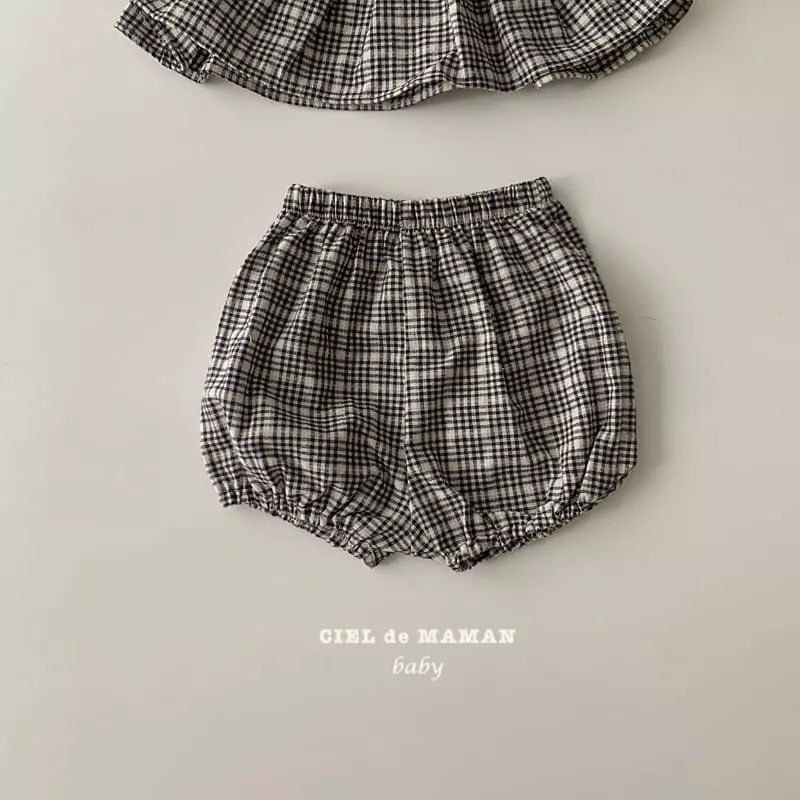 Ciel De Maman - Korean Baby Fashion - #babyboutiqueclothing - Enok Embroidery Top Bottom Set - 5