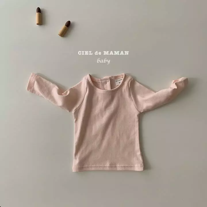 Ciel De Maman - Korean Baby Fashion - #babyclothing - Spring Cotton Tee - 3