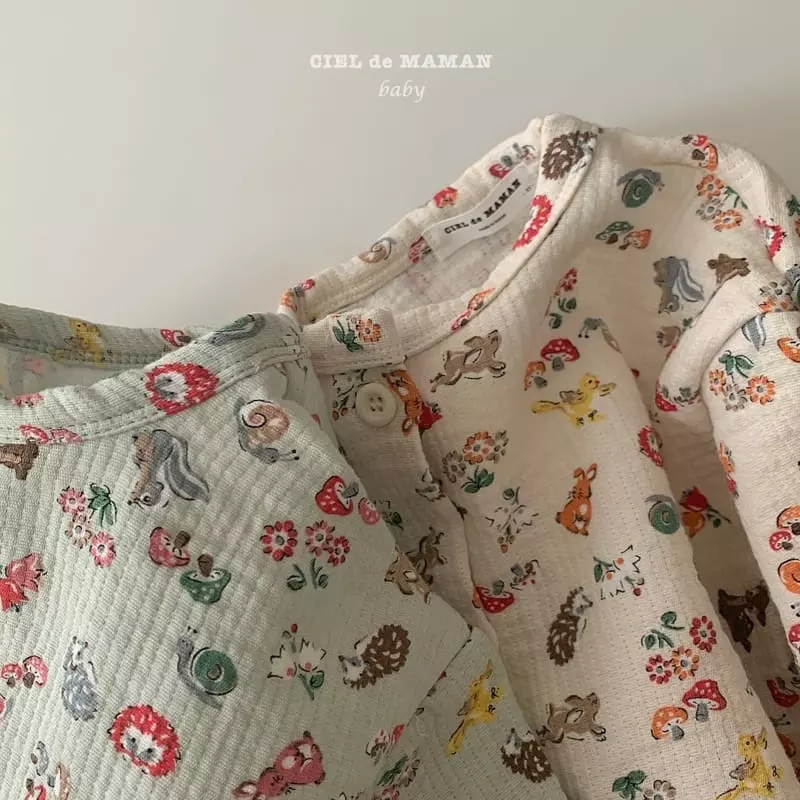 Ciel De Maman - Korean Baby Fashion - #babyfashion - Dear Top Bottom Set - 8
