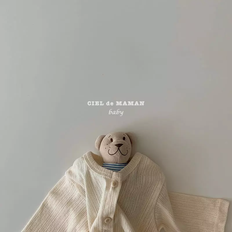 Ciel De Maman - Korean Baby Fashion - #babyfever - Merci Cardigan - 6