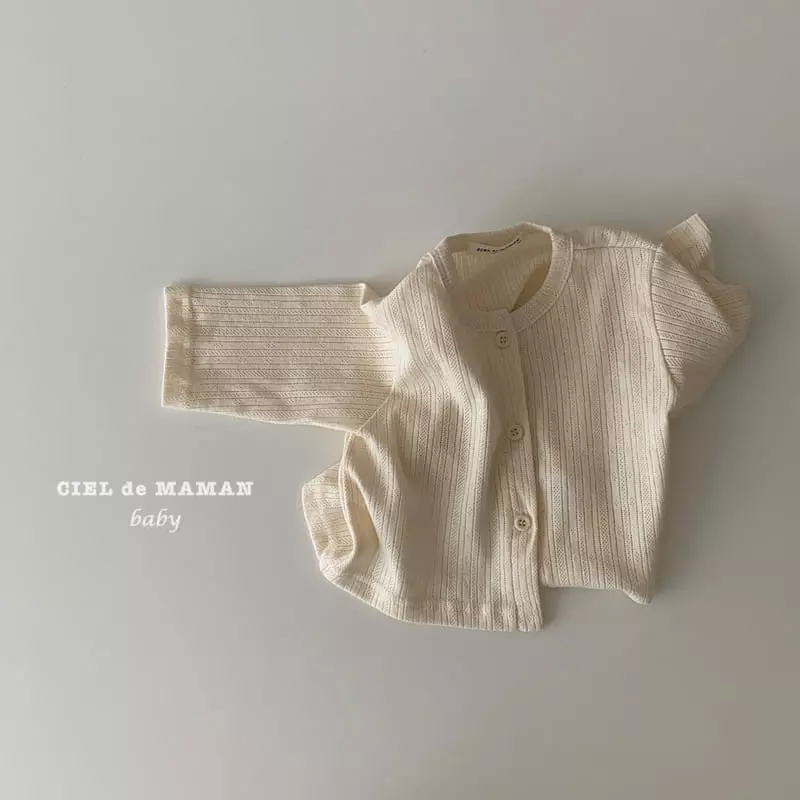 Ciel De Maman - Korean Baby Fashion - #babygirlfashion - Merci Cardigan - 7