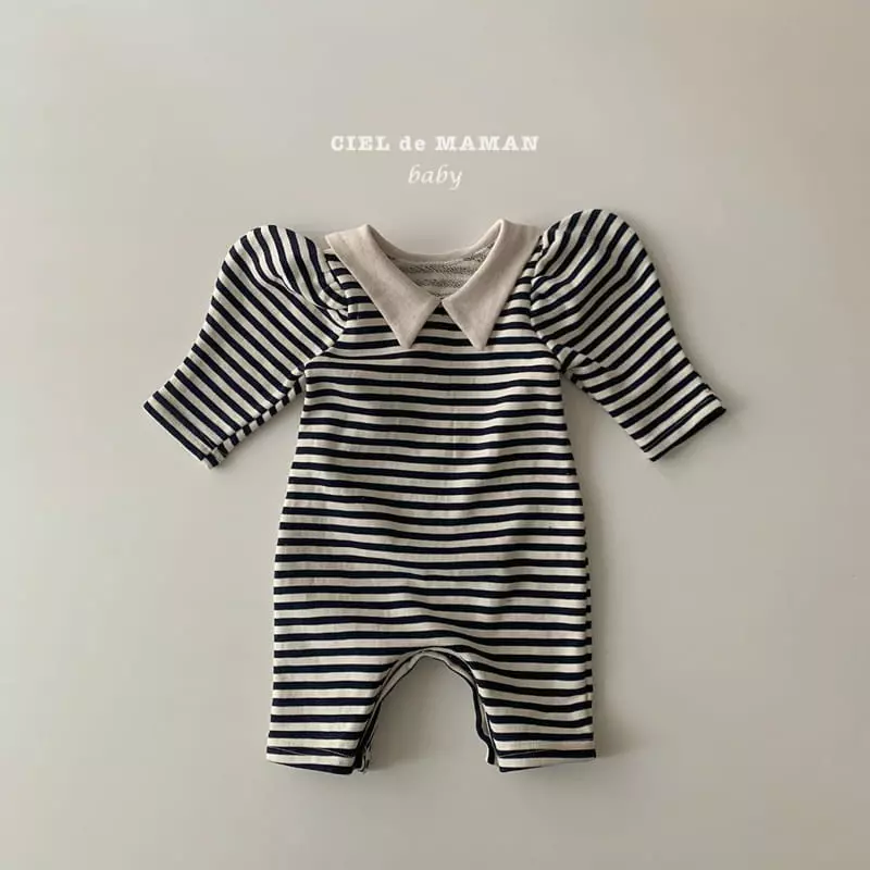 Ciel De Maman - Korean Baby Fashion - #babygirlfashion - Sailor Bodysuit - 2