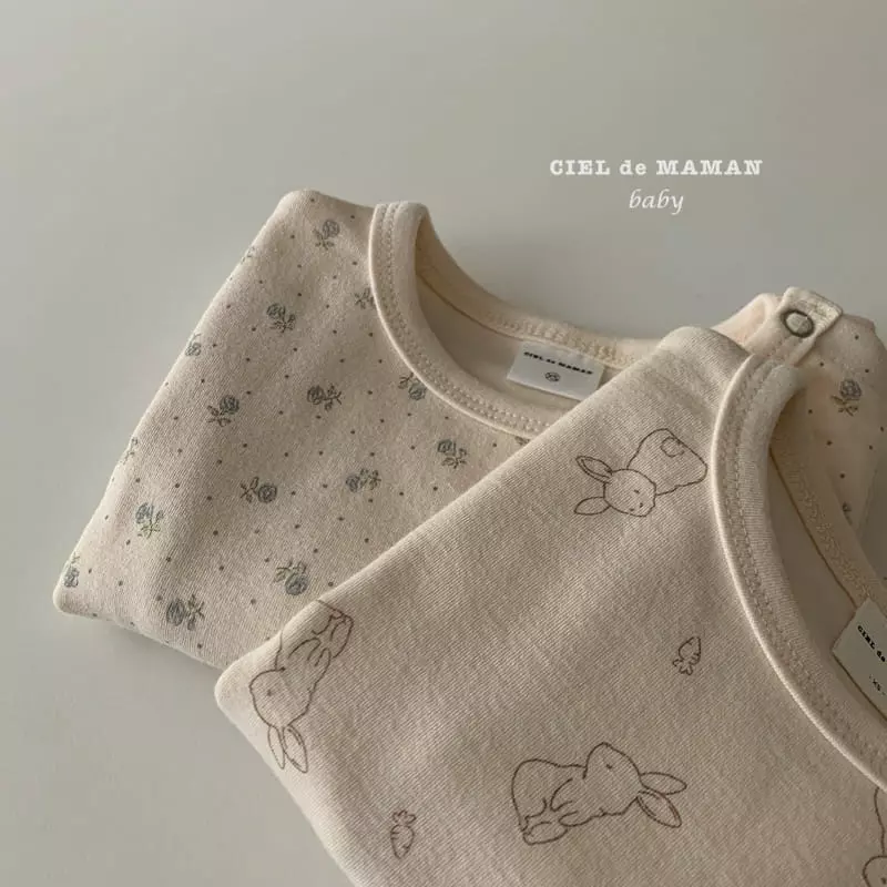 Ciel De Maman - Korean Baby Fashion - #babygirlfashion - Bebe Easywear Set
