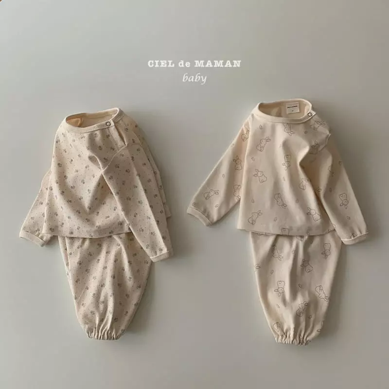 Ciel De Maman - Korean Baby Fashion - #babylifestyle - Bebe Easywear Set - 2