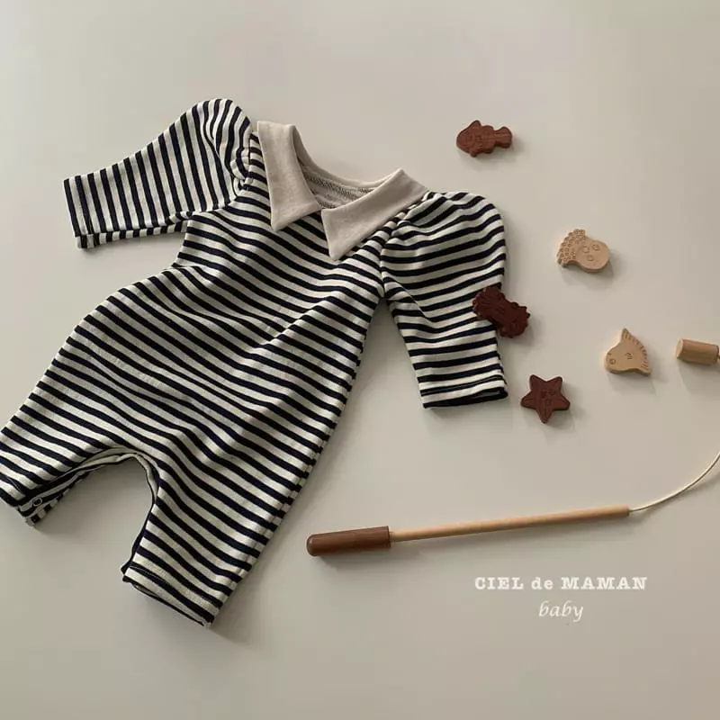 Ciel De Maman - Korean Baby Fashion - #babylifestyle - Sailor Bodysuit - 4