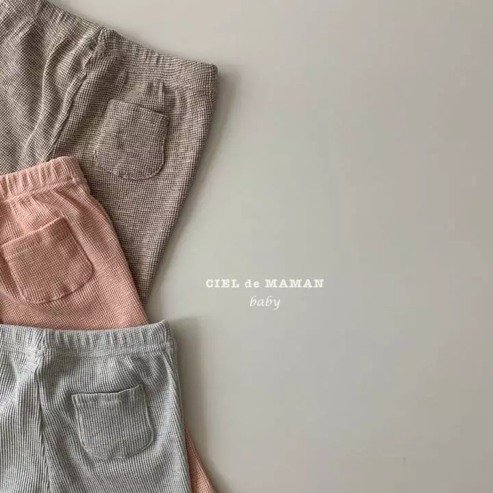 Ciel De Maman - Korean Baby Fashion - #babyoninstagram - Saily Pants - 7
