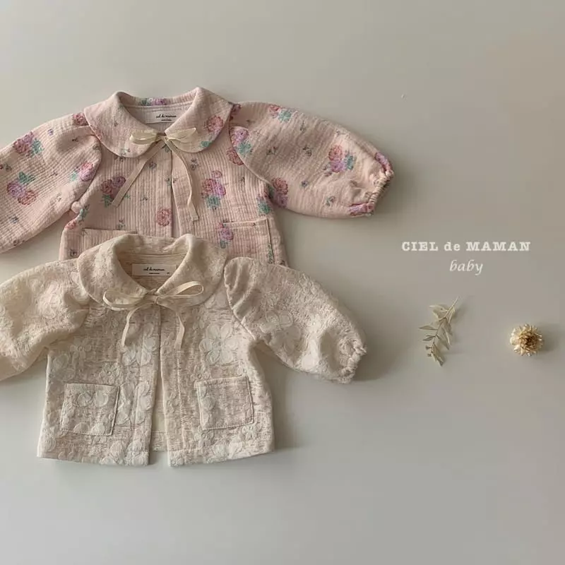Ciel De Maman - Korean Baby Fashion - #babyootd - Princess Cardigan