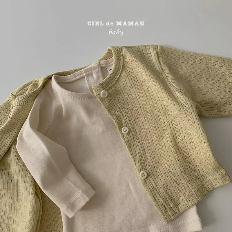 Ciel De Maman - Korean Baby Fashion - #babyootd - Merci Cardigan - 10
