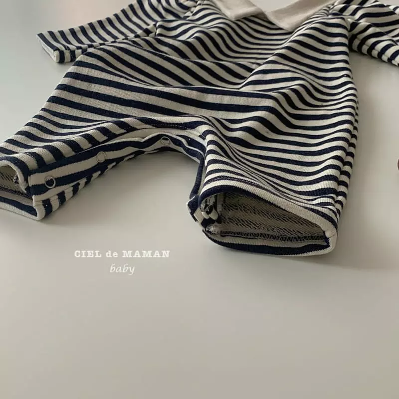 Ciel De Maman - Korean Baby Fashion - #babyootd - Sailor Bodysuit - 5