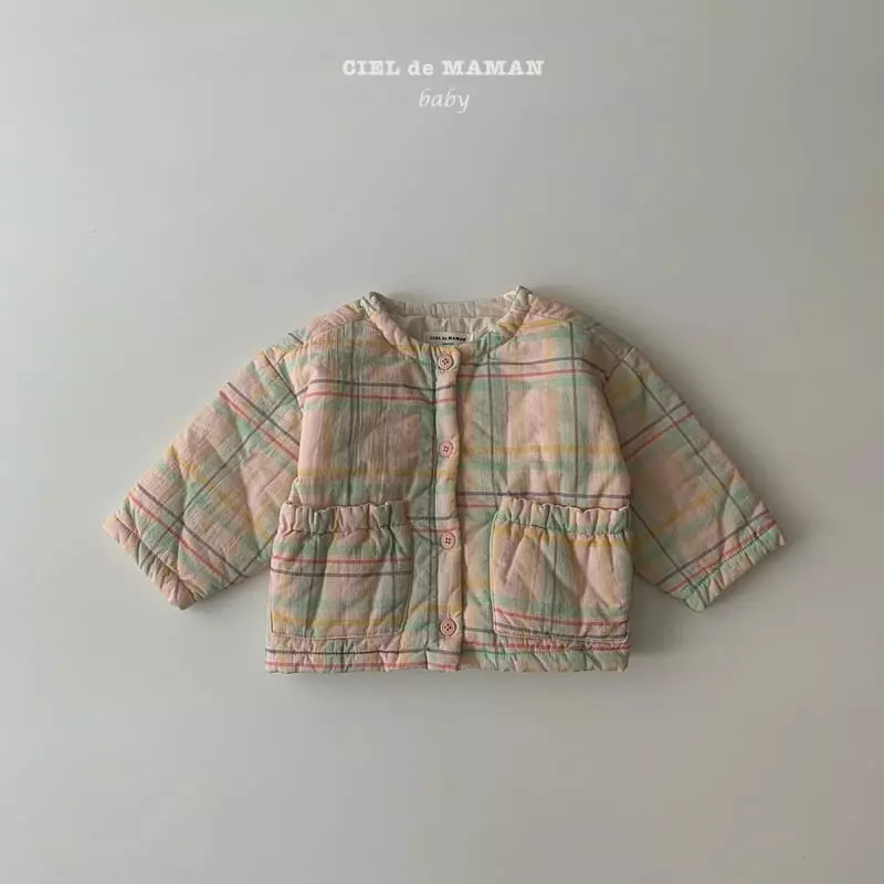 Ciel De Maman - Korean Baby Fashion - #babyoutfit - Mandarine Jacket