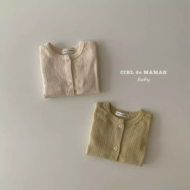 Ciel De Maman - Korean Baby Fashion - #babyoutfit - Merci Cardigan - 11
