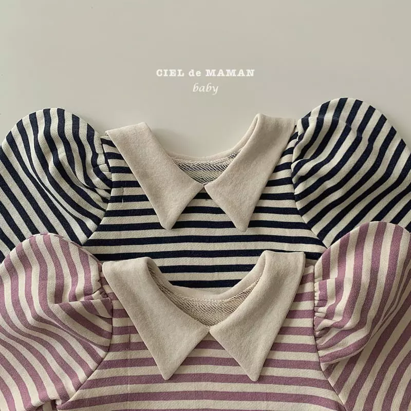 Ciel De Maman - Korean Baby Fashion - #babyoutfit - Sailor Bodysuit - 7