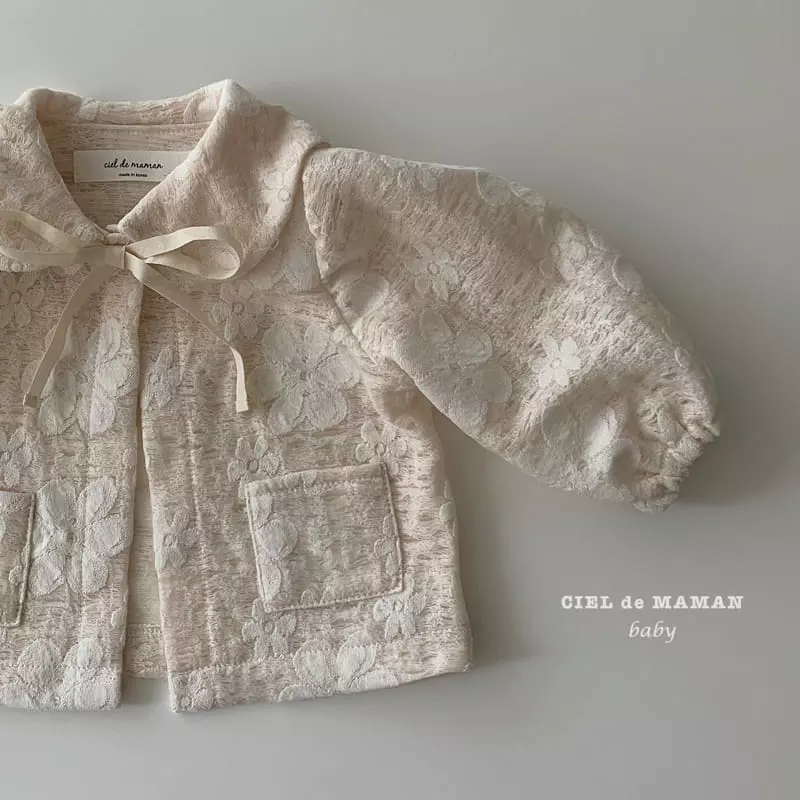 Ciel De Maman - Korean Baby Fashion - #babyoutfit - Princess Cardigan - 4