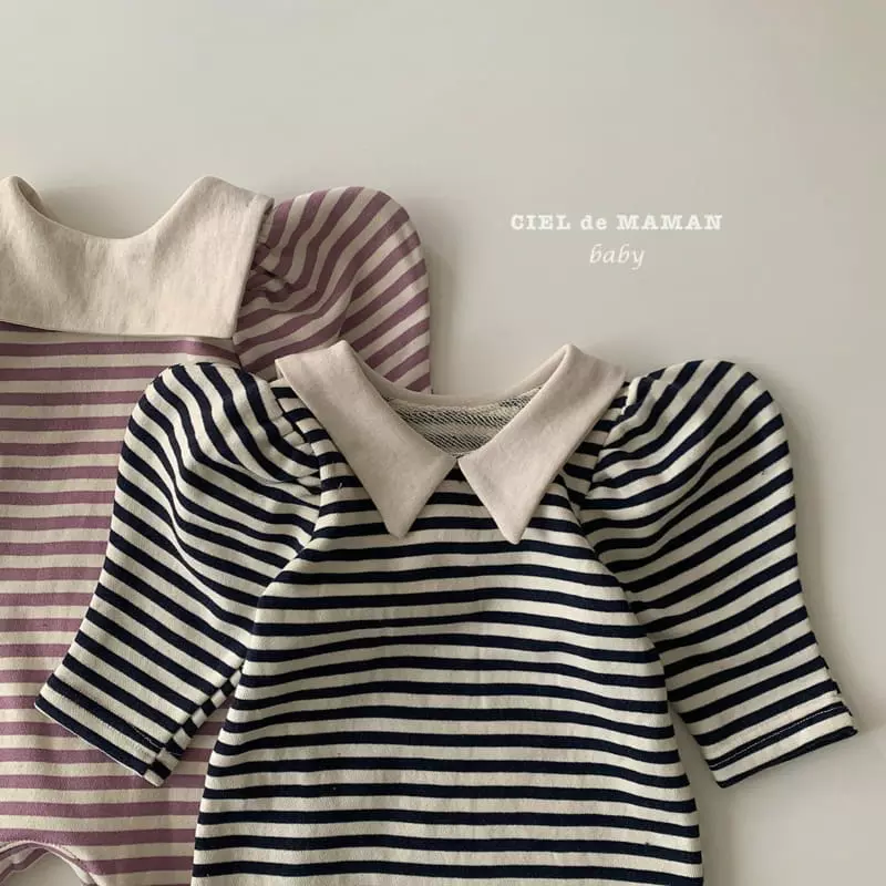 Ciel De Maman - Korean Baby Fashion - #babywear - Sailor Bodysuit - 8