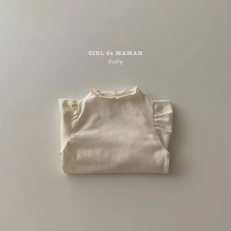 Ciel De Maman - Korean Baby Fashion - #babywear - Spring Shirring Bodysuit - 6
